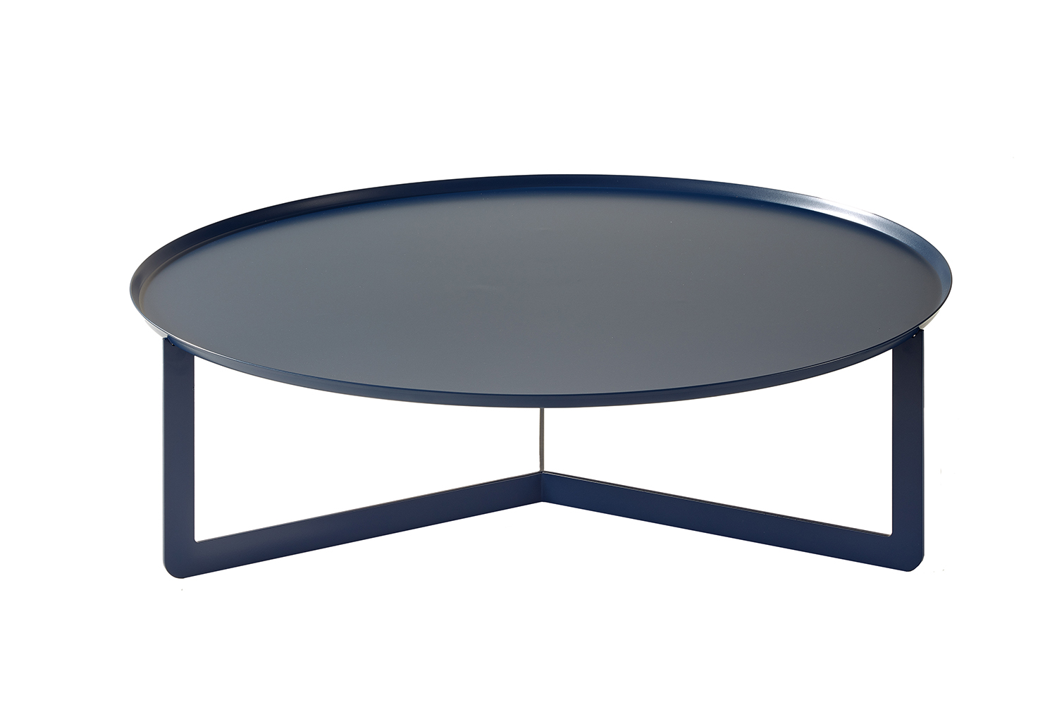 ROUND 3 OUTDOOR metal coffee table cm ø 80x23h